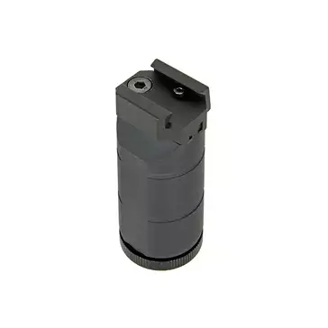 Aluminum russian compact front grip for Picatinny rail - Black [5KU]