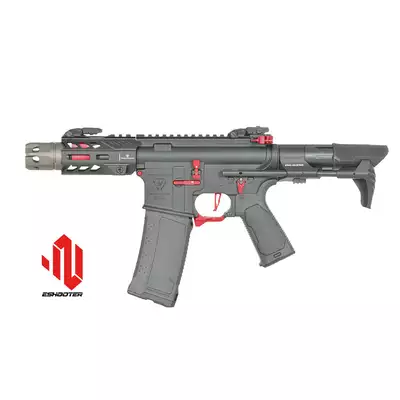 Replika Karabinka Strike industries 4&quot; Raiders Competition PDW - Red [EMG]