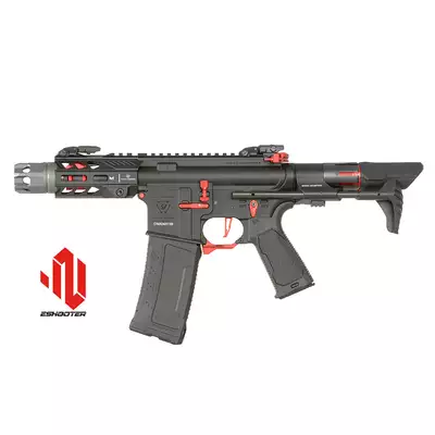 Replika Karabinka Strike industries 4" Raiders Competition PDW - Red [EMG]