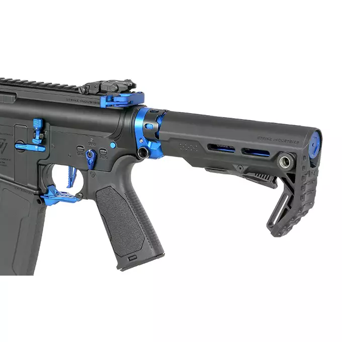 Strike industries 10" Raiders SBR AEG Rifle - Blue [EMG]
