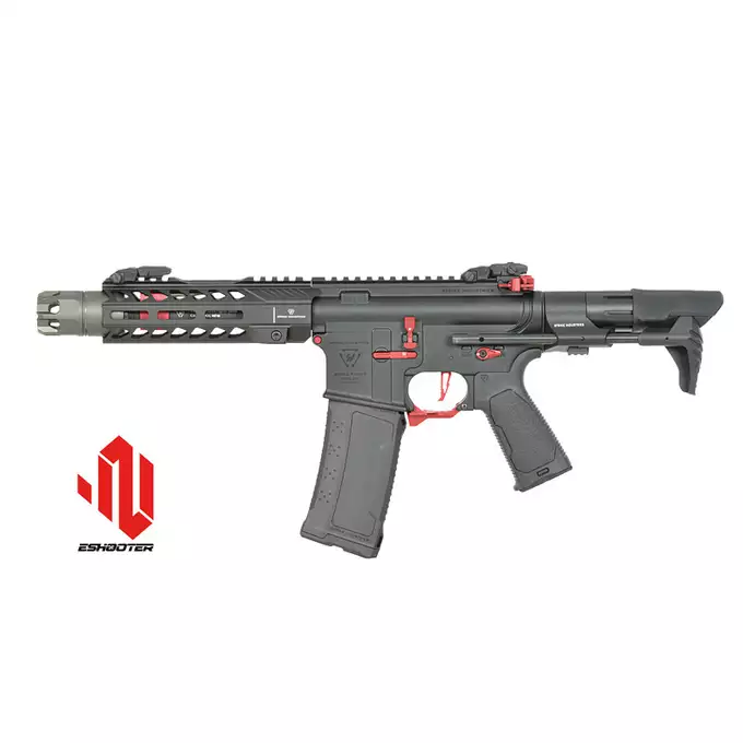 Strike industries 7" Raiders Competition CQB AEG Rifle - Red [EMG]