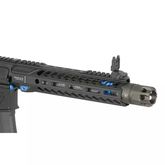 Strike industries 10" Raiders SBR AEG Rifle - Blue [EMG]