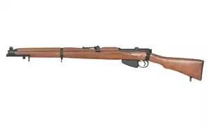 WWII SMLE No.1 MK III Bolt-Action Rifle Replica - Real Wood [Double Bell]