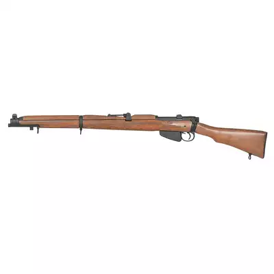 WWII SMLE No.1 MK III Bolt-Action Rifle Replica - Real Wood [Double Bell]