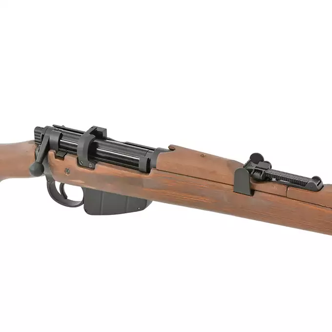 WWII SMLE No.1 MK III Bolt-Action Rifle Replica - Real Wood [Double Bell]