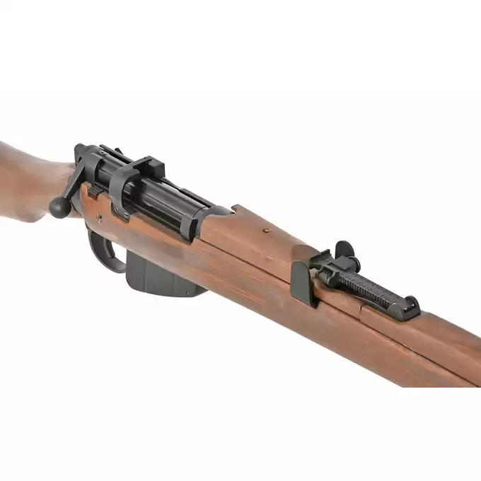 WWII SMLE No.1 MK III Bolt-Action Rifle Replica - Real Wood [Double Bell]