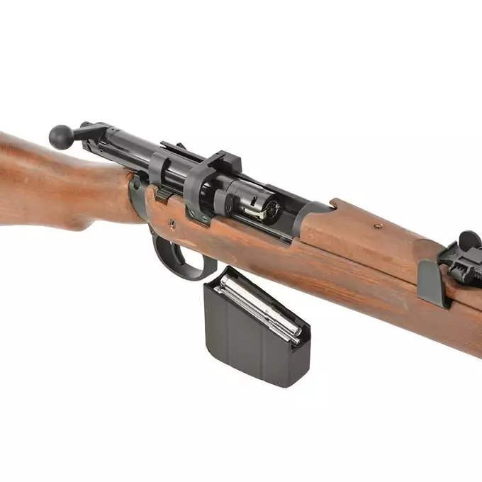 WWII SMLE No.1 MK III Bolt-Action Rifle Replica - Real Wood [Double Bell]