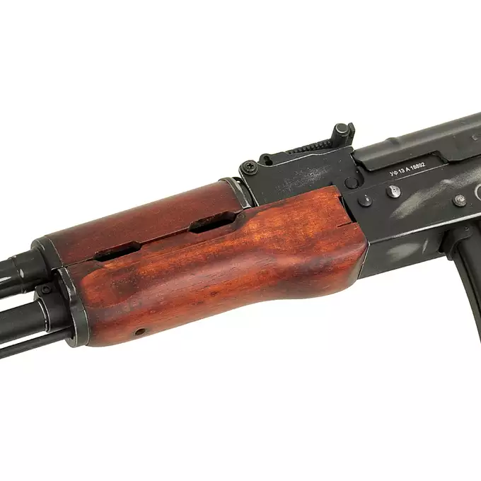 [Zestaw] ASK201A EBB Full-Metal (Vintage Style) [APS] + Magazynek Mid-Cap na 180 kulek do AK12 [WELL]