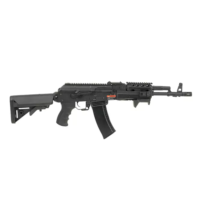 [Zestaw] ASK209 Tactical EBB Full-Metal [APS] + Magazynek Mid-Cap na 180 kulek do AK12 [WELL]