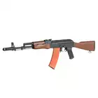 [Zestaw] Replika Karabinka AK-74N Sports Line AEG [S&amp;T] + Magazynek Mid-Cap na 180 kulek do AK12 [WELL]