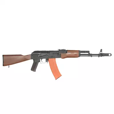 [Zestaw] Replika Karabinka AK-74N Sports Line AEG [S&amp;T] + Magazynek Mid-Cap na 180 kulek do AK12 [WELL]