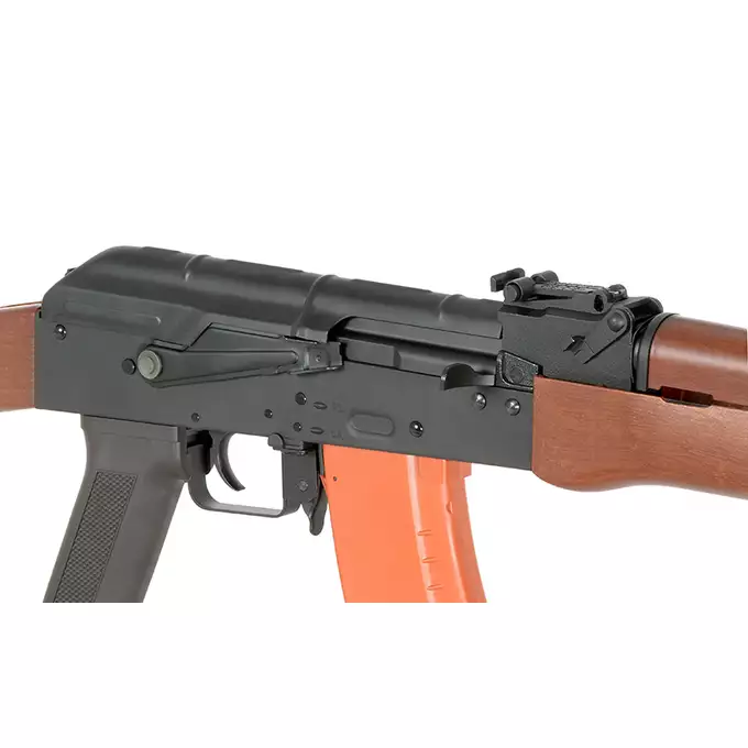 [Zestaw] Replika Karabinka AK-74N Sports Line AEG [S&amp;T] + Magazynek Mid-Cap na 180 kulek do AK12 [WELL]