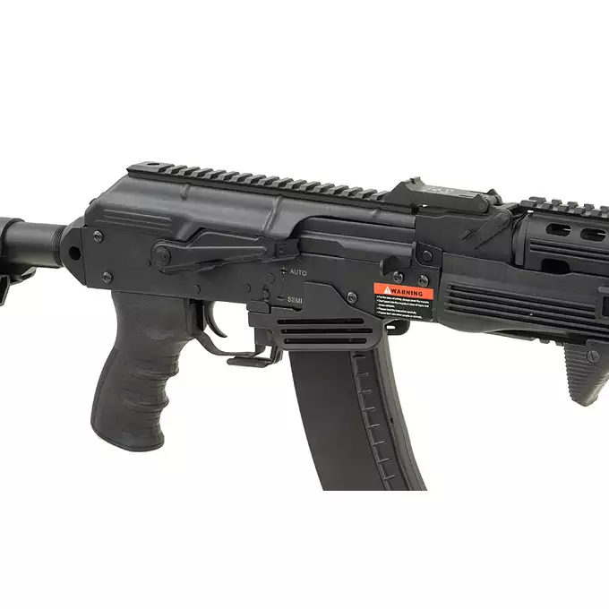 [Zestaw] ASK209 Tactical EBB Full-Metal [APS] + Magazynek Mid-Cap na 180 kulek do AK12 [WELL]