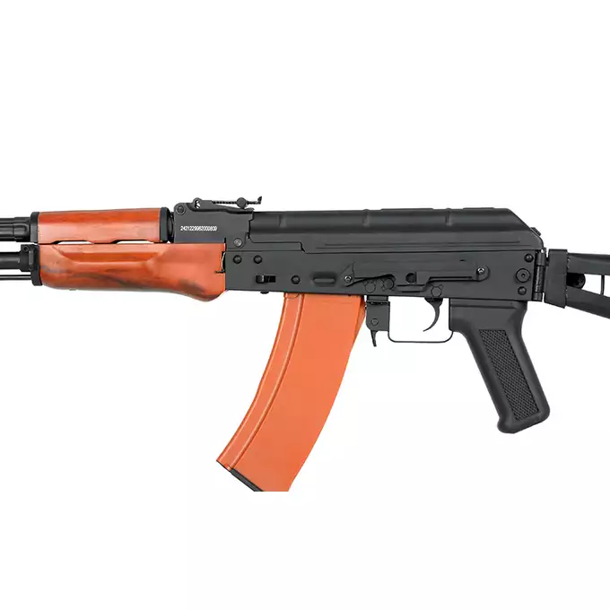 [Zestaw] JG1010 EBB Full Metal [J.G.WORKS] + Magazynek Mid-Cap na 180 kulek do AK12 [WELL]