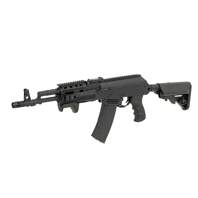 [Zestaw] ASK209 Tactical EBB Full-Metal [APS] + Magazynek Mid-Cap na 180 kulek do AK12 [WELL]