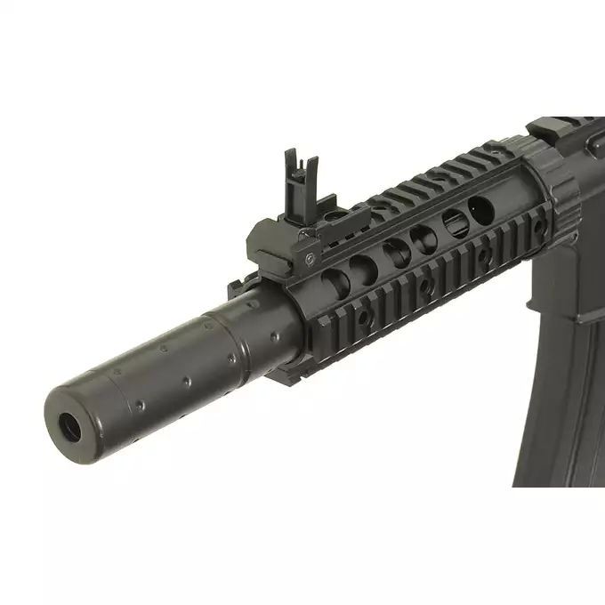 [Zestaw] CM.513 [CYMA] + Stalowy magazynek Mid-Cap na 150 kulek do serii AR-15/M4 - Black