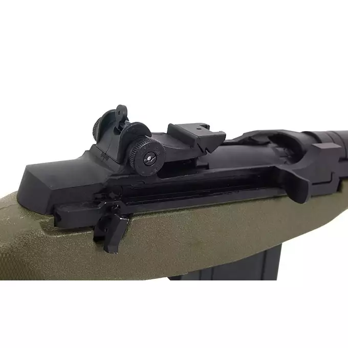 [Zestaw] CM.032 replika karabinu M14 - Olive Style [CYMA] + Stalowy magazynek Mi-Cap na 180 kulek do serii M14 - Black [CYMA]