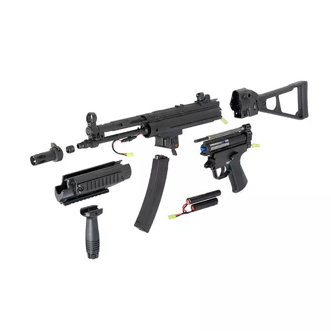 [Zestaw] CM.041 BLUE Edition [CYMA] + Magazynek mid-cap do MP5 Długi [CYMA]
