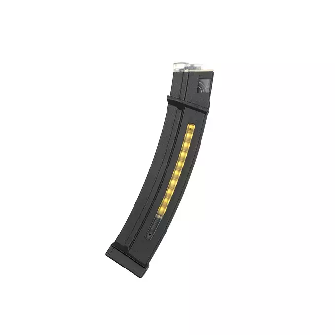 [Zestaw] Polimerowy magazynek na 130 kulek do MP5/MP5K - Black [CYMA]