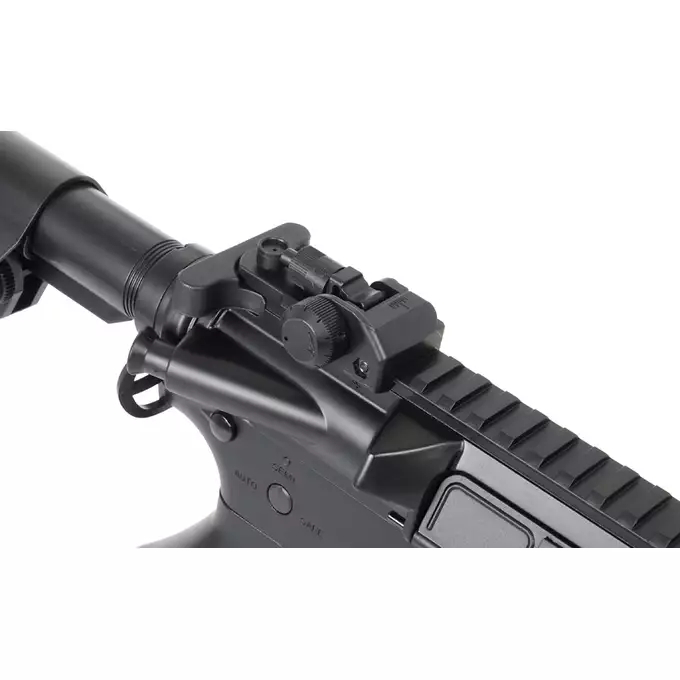 [Zestaw] CM.518 [CYMA] + Stalowy magazynek Mid-Cap na 150 kulek do serii AR-15/M4 - Black
