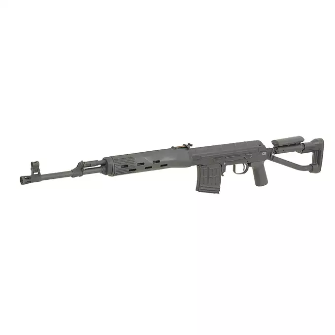 [Zestaw] CM.057S [CYMA] + Magazynek midcap na 100 kulek do serii SVD/SVU AEG [CYMA]