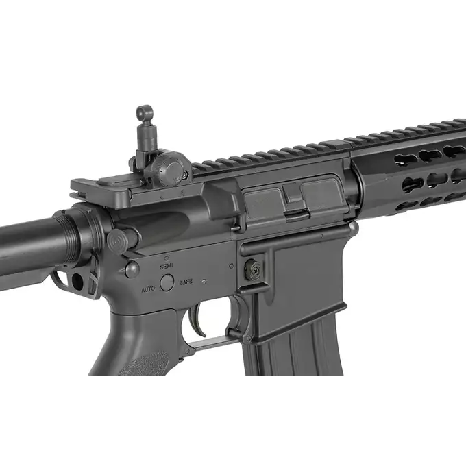 [Zestaw] CM.515 [CYMA] + Stalowy magazynek Mid-Cap na 150 kulek do serii AR-15/M4 - Black