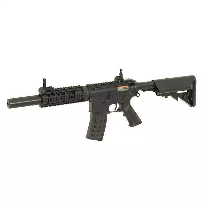 [Zestaw] CM.513 [CYMA] + Stalowy magazynek Mid-Cap na 150 kulek do serii AR-15/M4 - Black