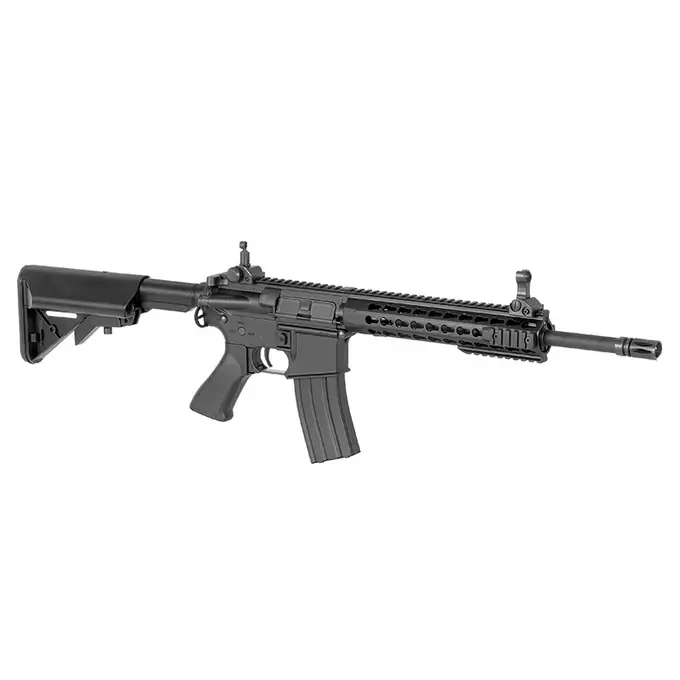 [Zestaw] CM.515 [CYMA] + Stalowy magazynek Mid-Cap na 150 kulek do serii AR-15/M4 - Black