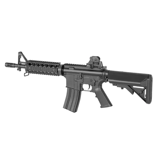 [Zestaw] CM.506 [CYMA] + Stalowy magazynek Mid-Cap na 150 kulek do serii AR-15/M4 - Black