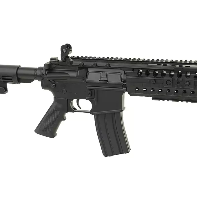 [Zestaw] CM.508 [CYMA] + Stalowy magazynek Mid-Cap na 150 kulek do serii AR-15/M4 - Black