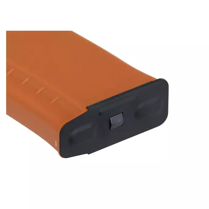 [Zestaw] CM.045A [CYMA] + Polimerowy magazynek Mid-Cap na 150 kulek do serii AK74 - Orange [CYMA]