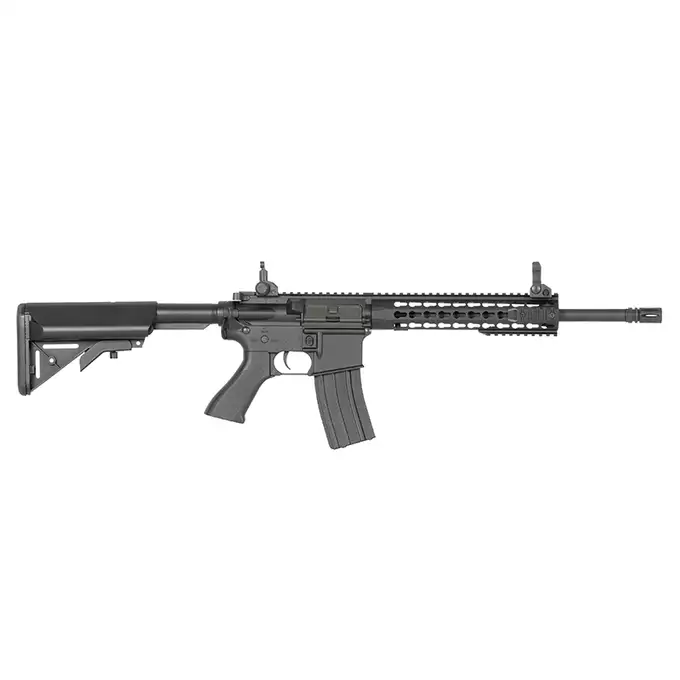 [Zestaw] CM.515 [CYMA] + Stalowy magazynek Mid-Cap na 150 kulek do serii AR-15/M4 - Black