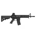 [Zestaw] CM.517 [CYMA] + Stalowy magazynek Mid-Cap na 150 kulek do serii AR-15/M4 - Black