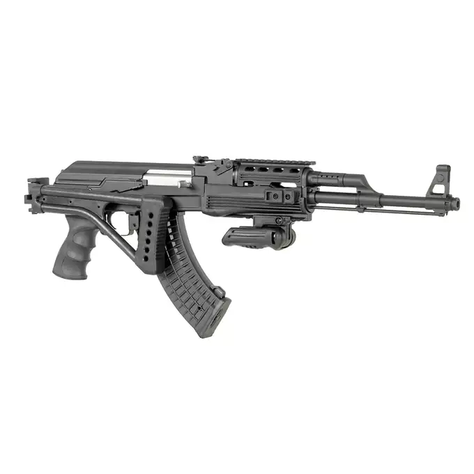 [Zestaw] CM.028U [CYMA] + Magazynek Mid-Cap na 140 kulek do AK47/AKM - Czarny [CYMA]