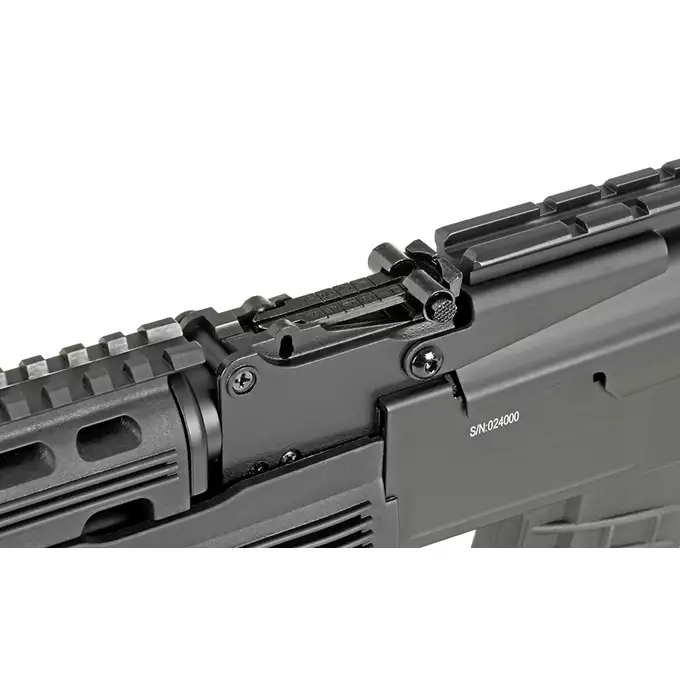 [Zestaw] CM.039C [CYMA] + Magazynek Mid-Cap na 140 kulek do AK47/AKM - Czarny [CYMA]