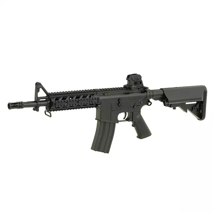 [Zestaw] CM.517 [CYMA] + Stalowy magazynek Mid-Cap na 150 kulek do serii AR-15/M4 - Black