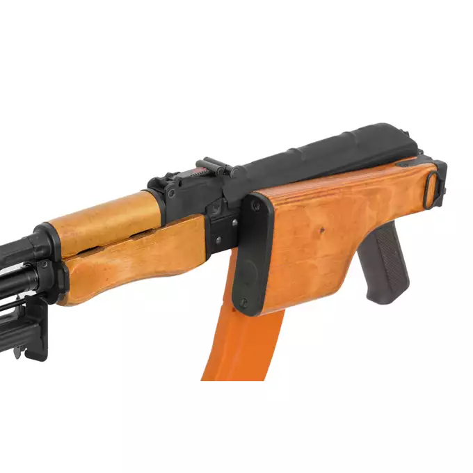 [Zestaw] CM.052S [CYMA] + Magazynek Mid-Cap na 200 kulek do serii AK74 - Czarny [CYMA]