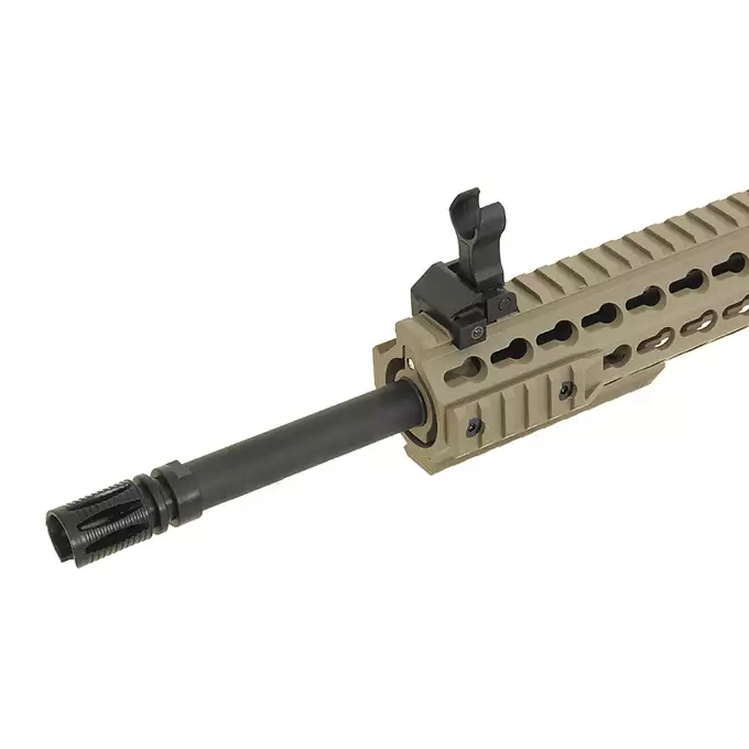 [Zestaw] CM.515 - Dark Earth [CYMA] + Stalowy magazynek Mid-Cap na 150 kulek do serii AR-15/M4 - Black