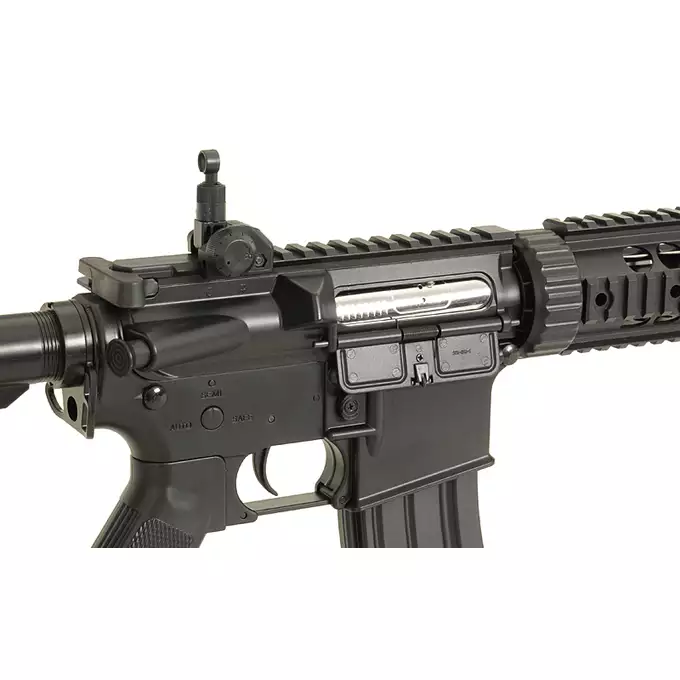 [Zestaw] CM.513 [CYMA] + Stalowy magazynek Mid-Cap na 150 kulek do serii AR-15/M4 - Black