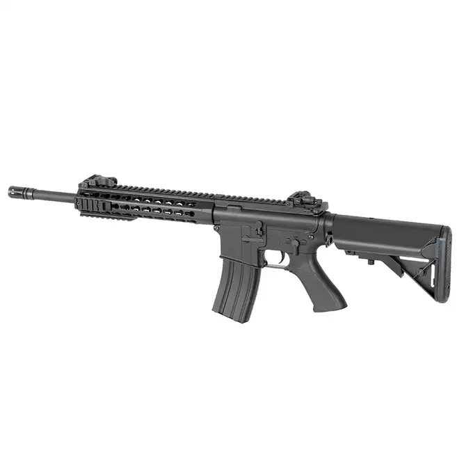 [Zestaw] CM.515 [CYMA] + Stalowy magazynek Mid-Cap na 150 kulek do serii AR-15/M4 - Black