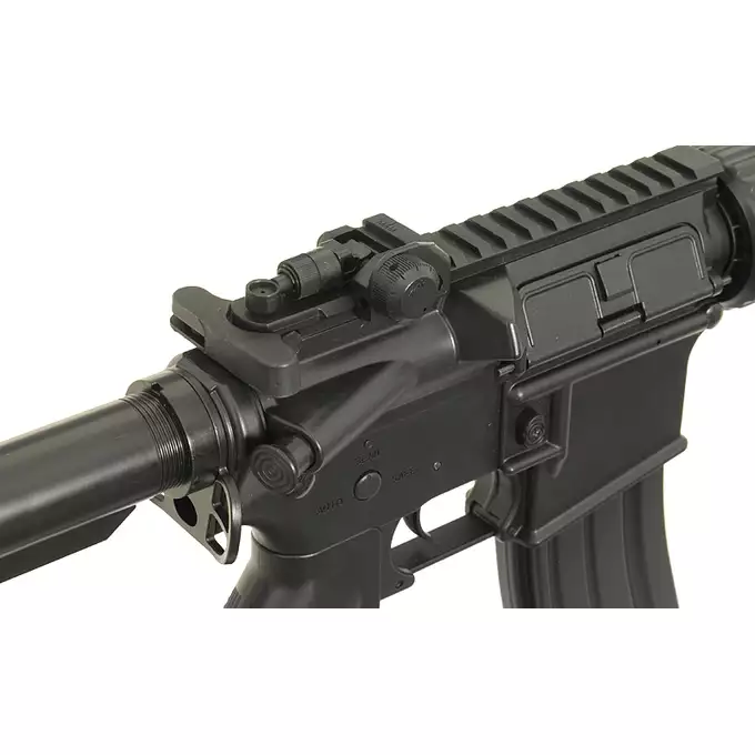 [Zestaw] CM.513 [CYMA] + Stalowy magazynek Mid-Cap na 150 kulek do serii AR-15/M4 - Black