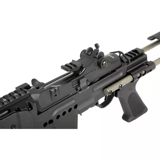 [Zestaw] CM.032G - Black [CYMA] + Stalowy magazynek Mi-Cap na 180 kulek do serii M14 - Black [CYMA]