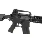 [Zestaw] CM.507 US Army M4 RIS carbine replica [CYMA] + Stalowy magazynek Mid-Cap na 150 kulek do serii AR-15/M4 - Black