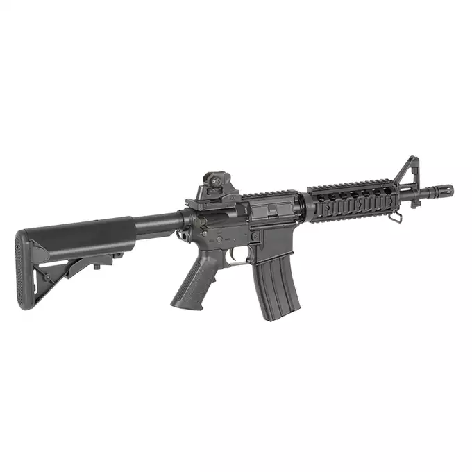 [Zestaw] CM.506 [CYMA] + Stalowy magazynek Mid-Cap na 150 kulek do serii AR-15/M4 - Black
