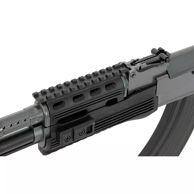 [Zestaw] CM.028A TACTICAL + Magazynek mid-cap na 150 kulek do serii AKM - black [CYMA]