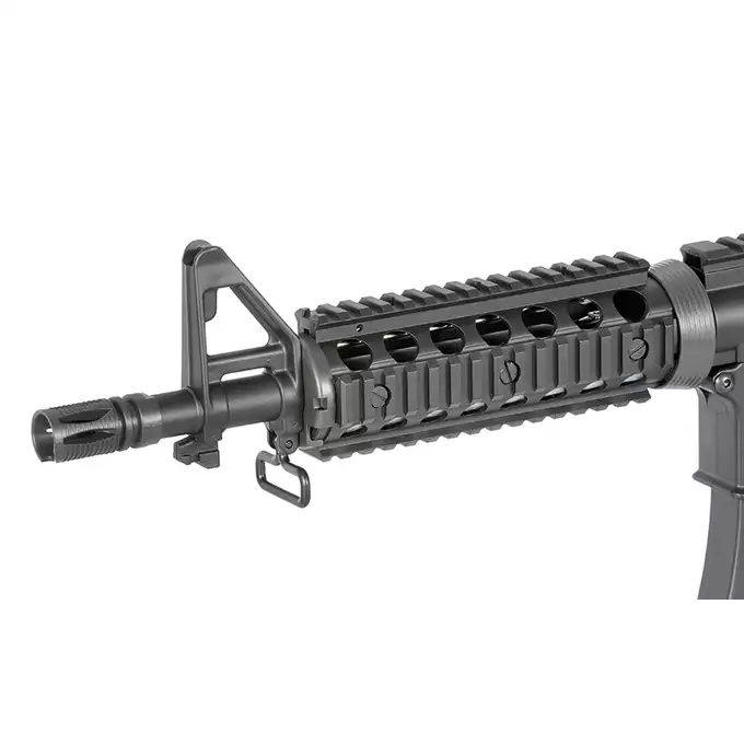 [Zestaw] CM.506 [CYMA] + Stalowy magazynek Mid-Cap na 150 kulek do serii AR-15/M4 - Black