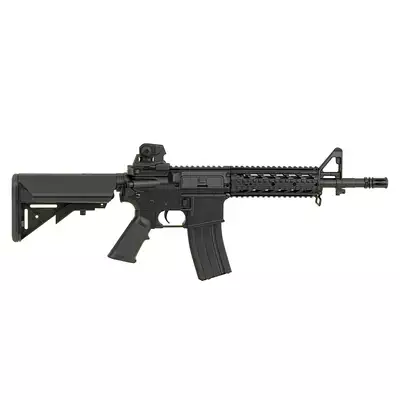 [Zestaw] CM.517 [CYMA] + Stalowy magazynek Mid-Cap na 150 kulek do serii AR-15/M4 - Black