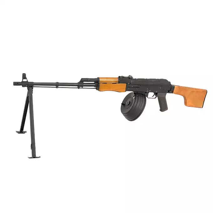 [Zestaw] CM.052S [CYMA] + Magazynek Mid-Cap na 200 kulek do serii AK74 - Czarny [CYMA]