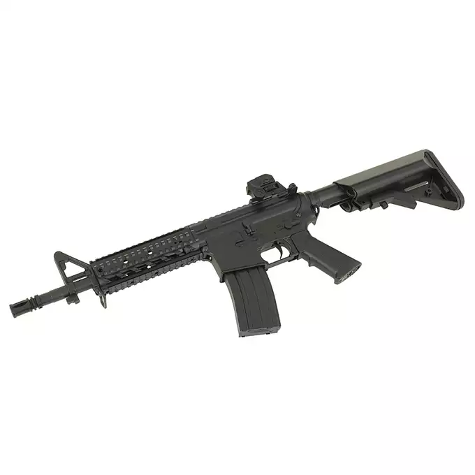 [Zestaw] CM.517 [CYMA] + Stalowy magazynek Mid-Cap na 150 kulek do serii AR-15/M4 - Black