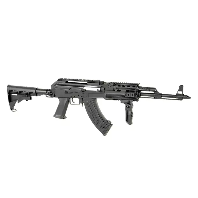 [Zestaw] CM.039C [CYMA] + Magazynek Mid-Cap na 140 kulek do AK47/AKM - Czarny [CYMA]